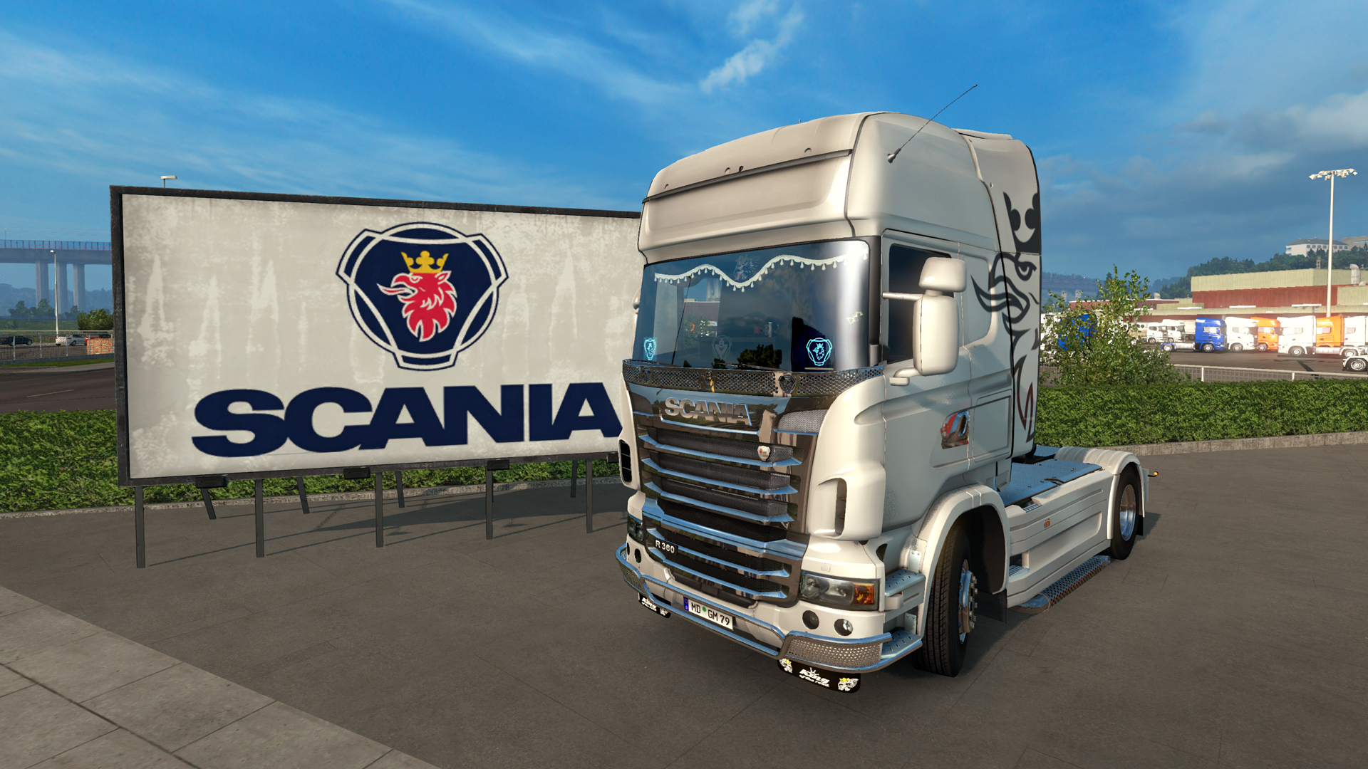 Euro Truck Simulator 2 - Mighty Griffin Tuning Pack screenshot