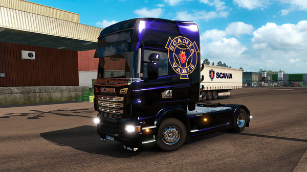 Скриншот из Euro Truck Simulator 2 - Mighty Griffin Tuning Pack