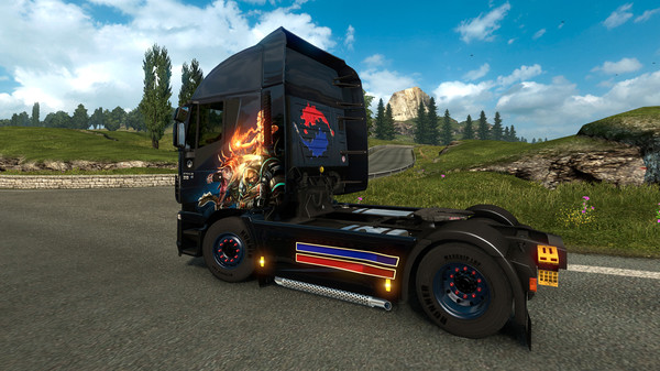 Скриншот из Euro Truck Simulator 2 - South Korean Paint Jobs Pack