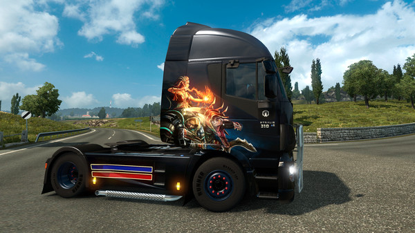 Скриншот из Euro Truck Simulator 2 - South Korean Paint Jobs Pack