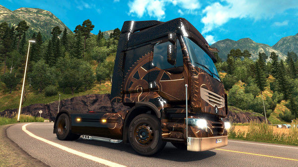 Скриншот из Euro Truck Simulator 2 - Swiss Paint Jobs Pack