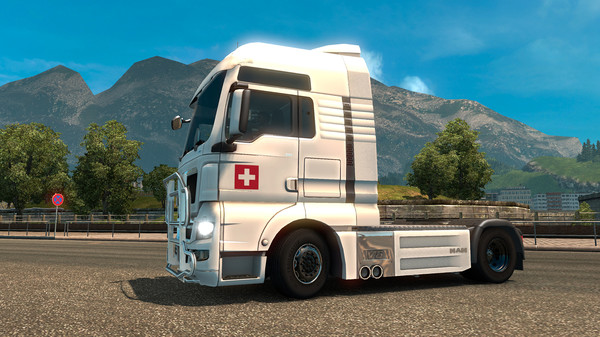 Скриншот из Euro Truck Simulator 2 - Swiss Paint Jobs Pack