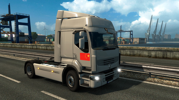 Скриншот из Euro Truck Simulator 2 - Chinese Paint Jobs Pack