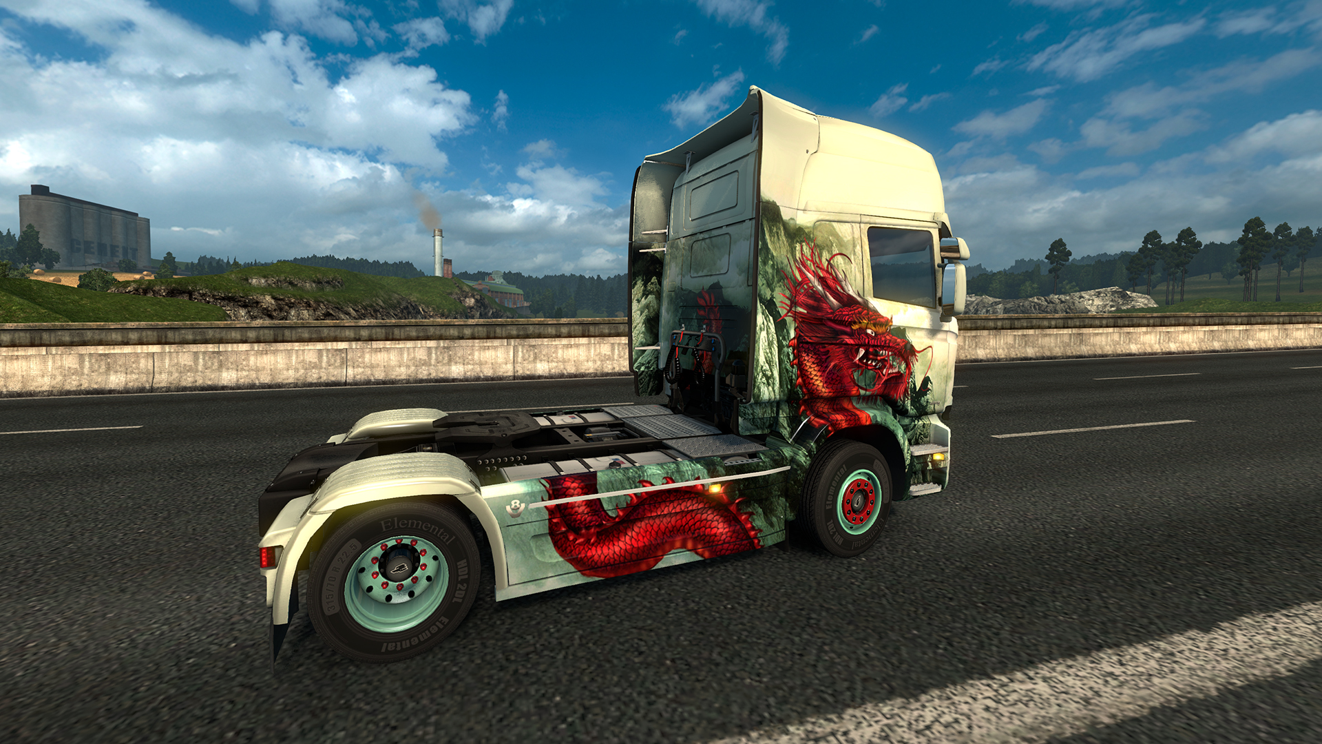 Euro Truck Simulator 2 - Chinese Paint Jobs Pack screenshot