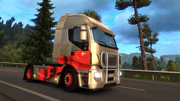 Скриншот из Euro Truck Simulator 2 - Chinese Paint Jobs Pack