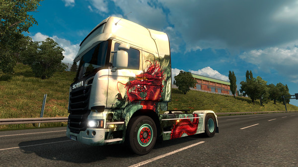 Скриншот из Euro Truck Simulator 2 - Chinese Paint Jobs Pack