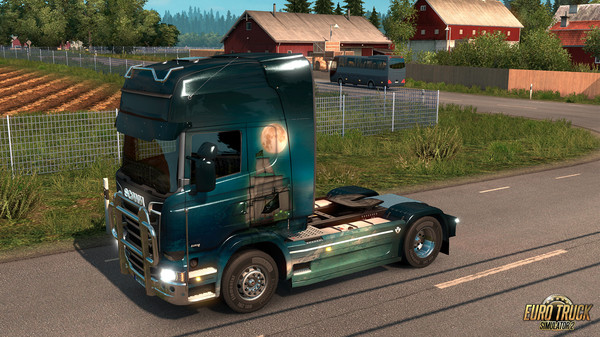 Скриншот из Euro Truck Simulator 2 - Pirate Paint Jobs Pack