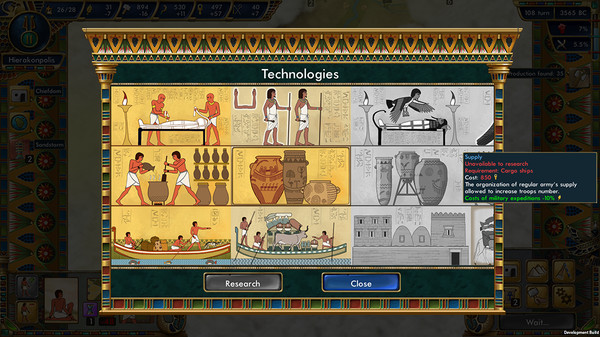 Скриншот из Predynastic Egypt
