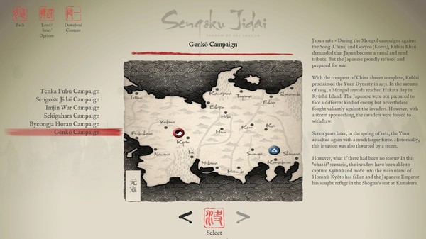 【图】Sengoku Jidai – Genko Campaign (2nd Mongol Invasion of Japan 1281)(截图1)