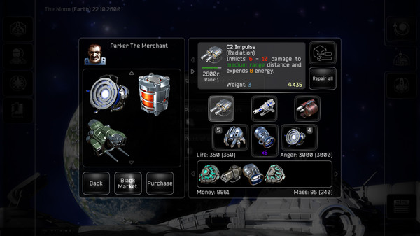 Plancon: Space Conflict game for Linux 1