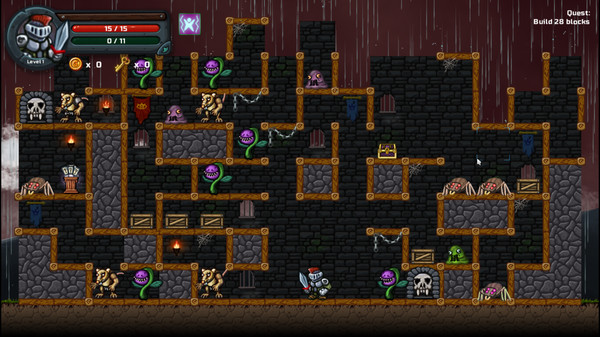 Скриншот из Dungetris