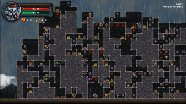 Скриншот из Dungetris