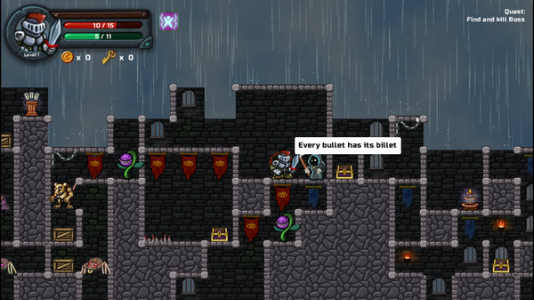 Скриншот из Dungetris