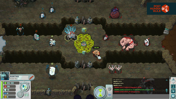 Post Human W.A.R game for Linux 1