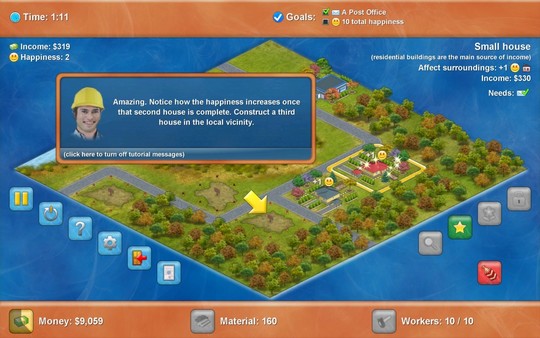 Townopolis game for Linux 1