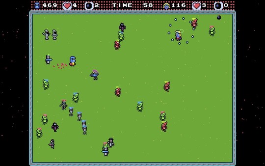 Super Blue Fighter game for Linux 1