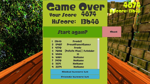 Скриншот из Log Drive Runner