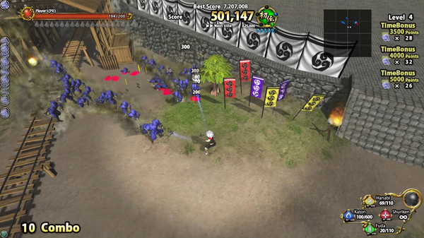 Diorama Battle of NINJA　虚拟3D世界 忍者之战 game for Linux 1