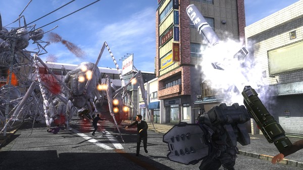 Скриншот из EARTH DEFENSE FORCE 4.1 - Fencer Weapons: Blood Storm