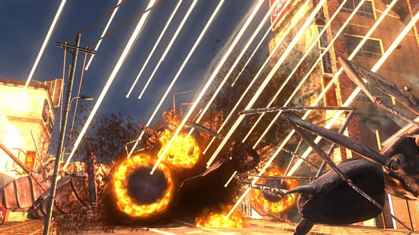 Скриншот из EARTH DEFENSE FORCE 4.1 - Fencer Weapons: Blood Storm