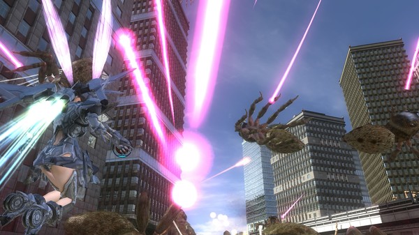 Скриншот из EARTH DEFENSE FORCE 4.1 - Wing Diver Weapons: Gleipnir