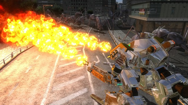 Скриншот из EARTH DEFENSE FORCE 4.1 - Air Raider Weapons: BM03 Vegalta Gold