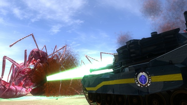Скриншот из EARTH DEFENSE FORCE 4.1 - Air Raider Weapons: Gigantus Tank, EDF IFPS Markings