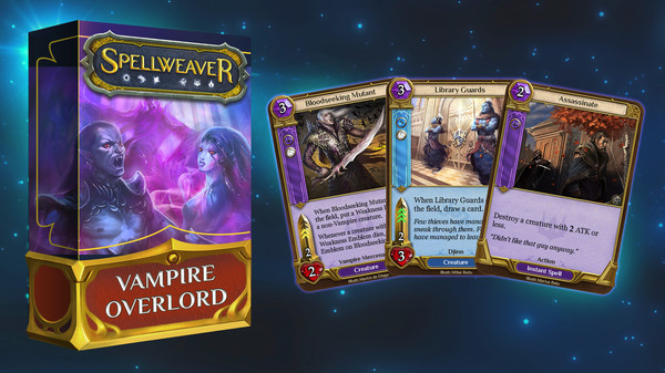 Скриншот из Spellweaver - Vampire Overlord Deck