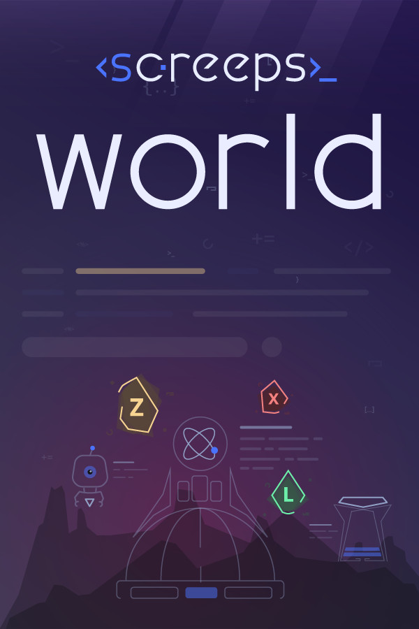 Steam portrait for Screeps: World.