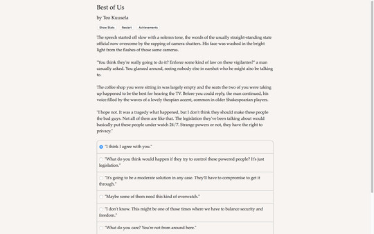 Скриншот из Best of Us Скриншот из Best of Us