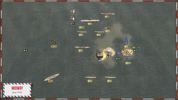 Скриншот из Order of Battle: US Pacific
