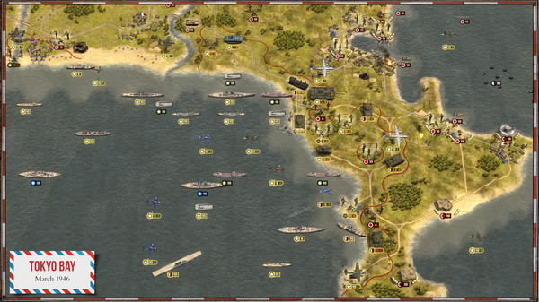 Скриншот из Order of Battle: US Pacific