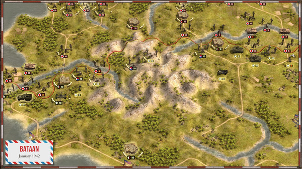 Скриншот из Order of Battle: Rising Sun