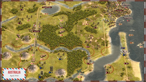 Скриншот из Order of Battle: Rising Sun