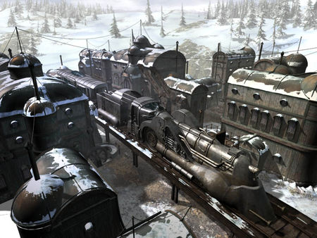 Скриншот из Syberia 2