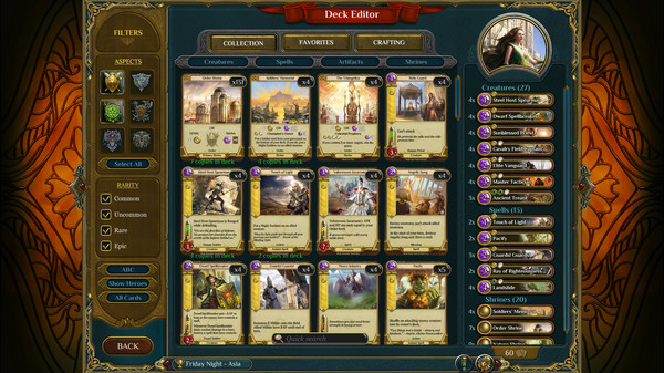 Скриншот из Spellweaver - Soldier Reverence Deck