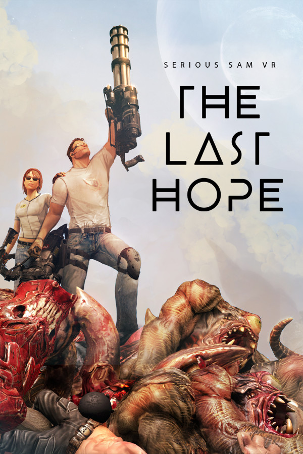 Steam portrait for Serious Sam VR: The Last Hope.