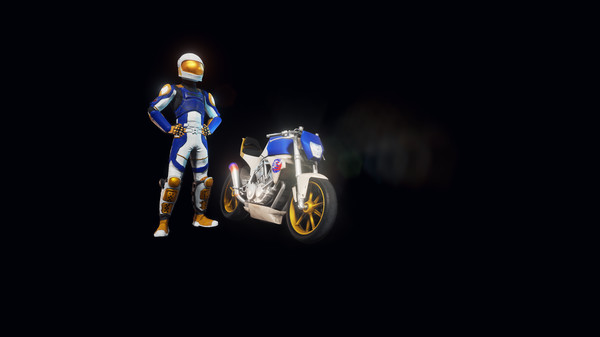 Скриншот из Moto Racer 4 - Space Dasher