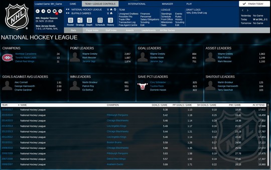 Скриншот из Franchise Hockey Manager 3