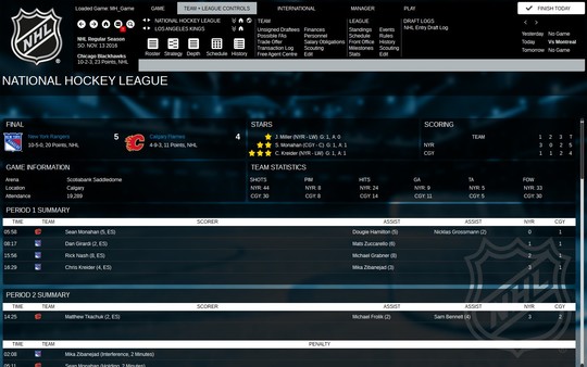 Скриншот из Franchise Hockey Manager 3