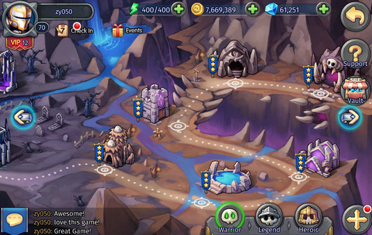 Скриншот из Heroes Tactics