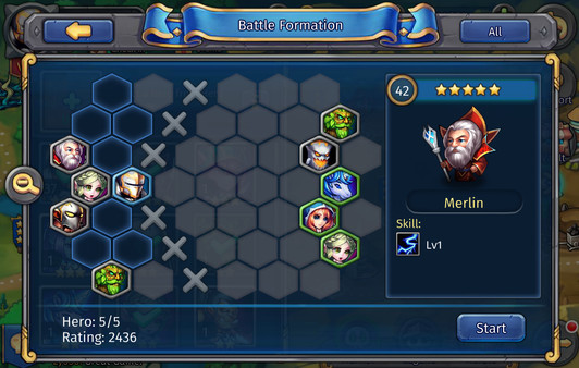 Скриншот из Heroes Tactics