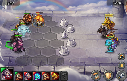 Скриншот из Heroes Tactics