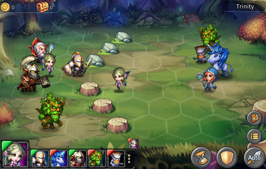Скриншот из Heroes Tactics