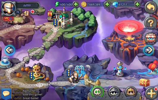 Скриншот из Heroes Tactics