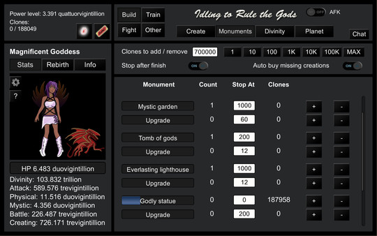 Idling to Rule the Gods for linux