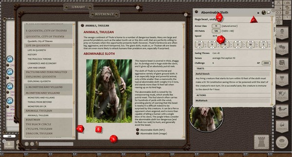 Скриншот из Fantasy Grounds - 5E: Primeval Thule Campaign Setting