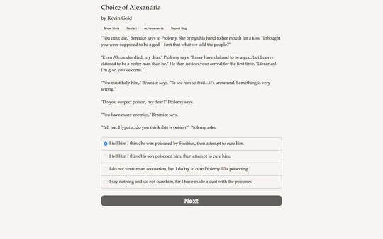 Choice of Alexandria game for windows Pc 1