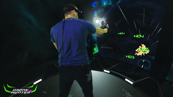 Скриншот из Drone Hunter VR