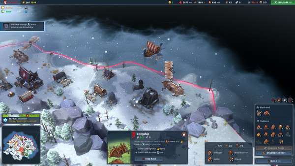 Скриншот из Northgard Скриншот из Northgard